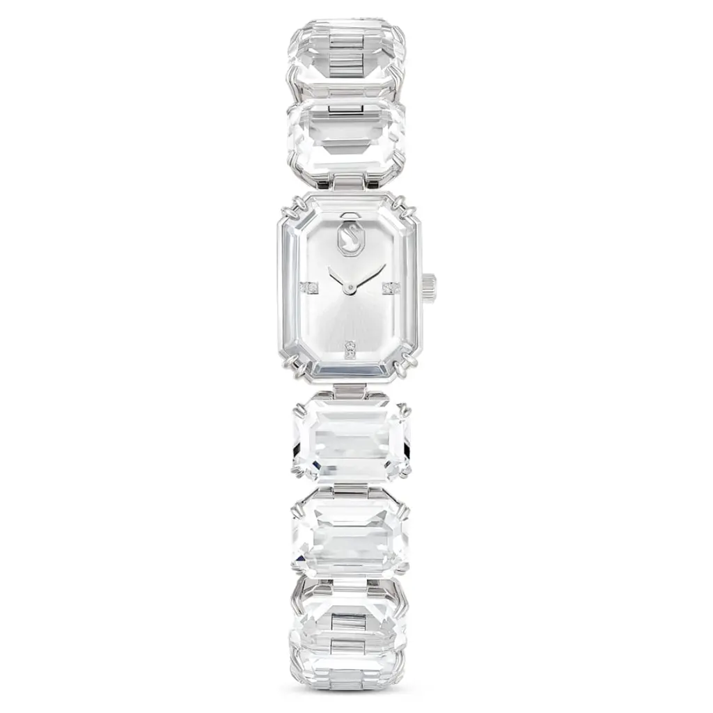 watch--octagon-cut-bracelet--white--stainless-steel-swarovski-5729182.webp