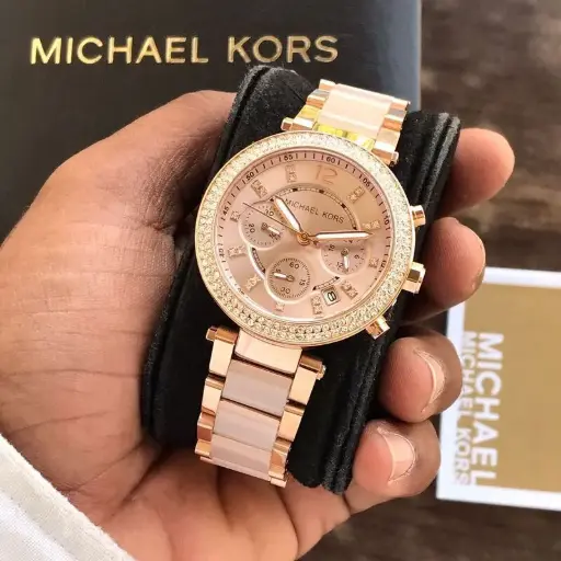 Michael Kors MK5896 Parker Chronograph Watch for Women