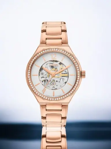 Fossil Eevie Automatic Rose Gold