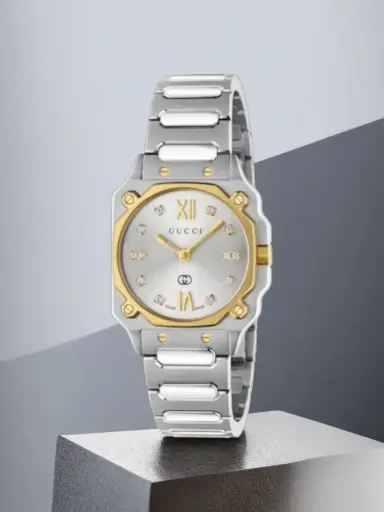Gucci G-Flat Quartz 24mm Women's Watch